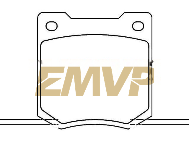 TY4762 Brake Pad Set