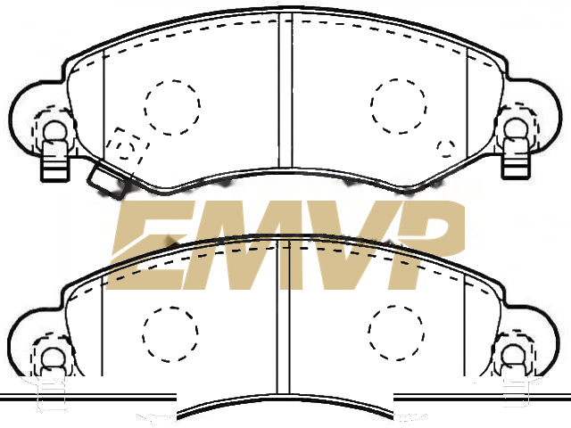 TY5885 Brake Pad Set