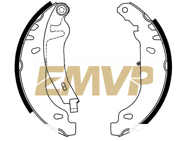 TY2680 Brake Shoe Set