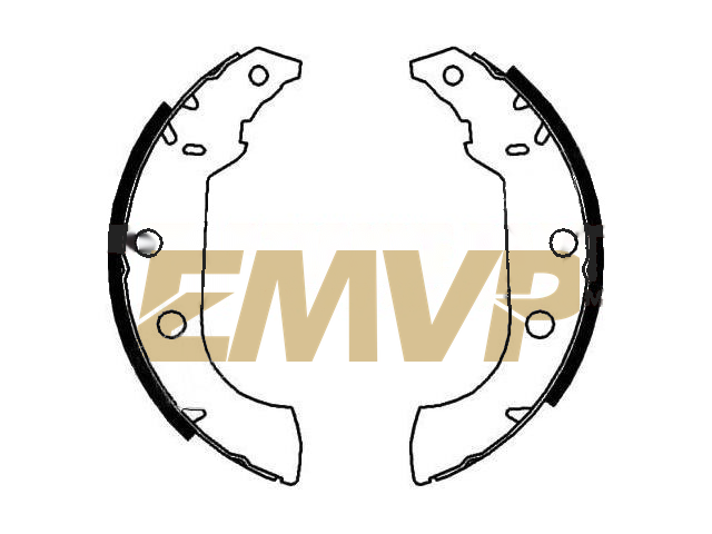 TY4086 Brake Shoe Set
