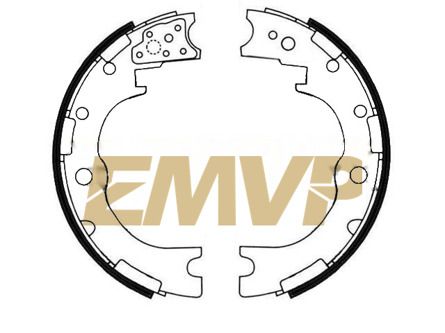TY8305 Brake Shoe Set