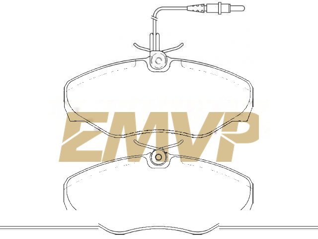 TY8596 Brake Pad Set
