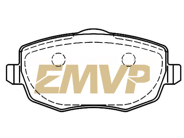 TY7409 Brake Pad Set