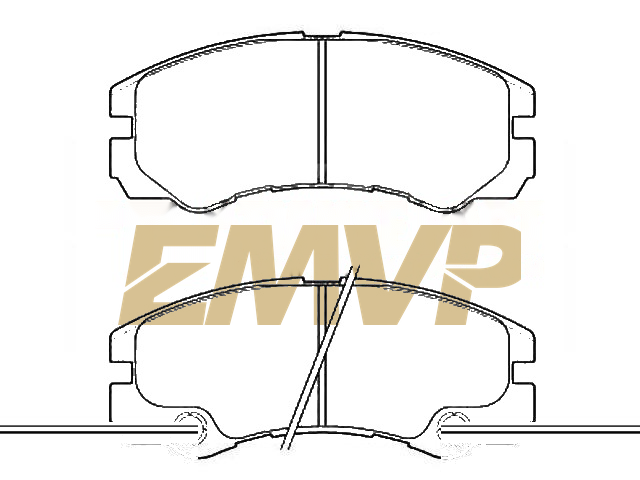 TY0415 Brake Pad Set