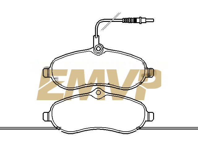 TY7348 Brake Pad Set