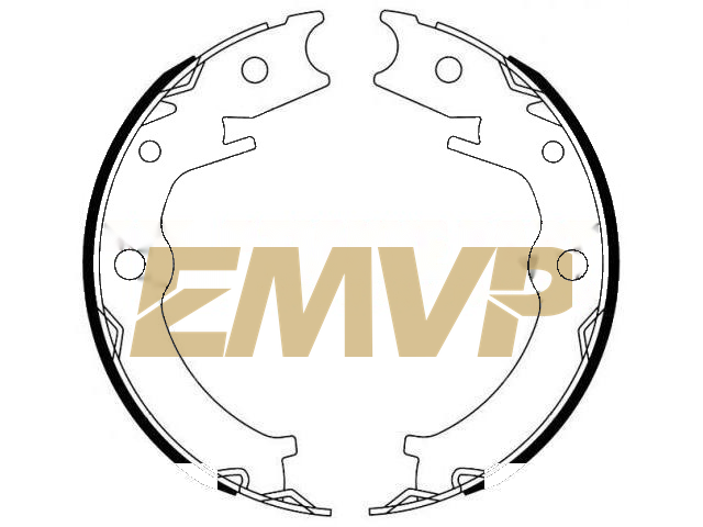 TY1659 Brake Shoe Set