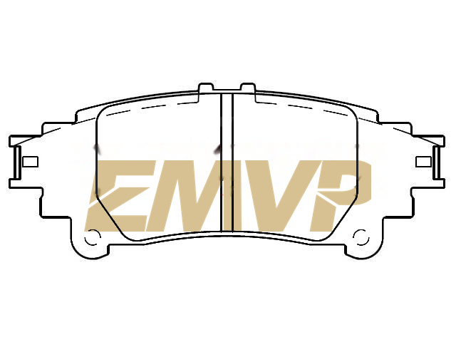 TY5766 Brake Pad Set