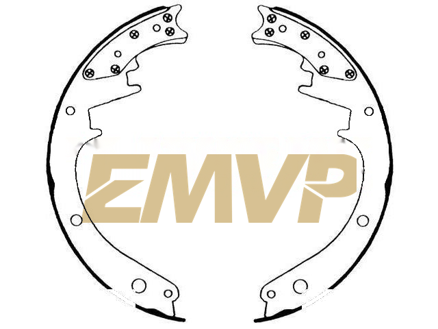 TY7008 Brake Shoe Set