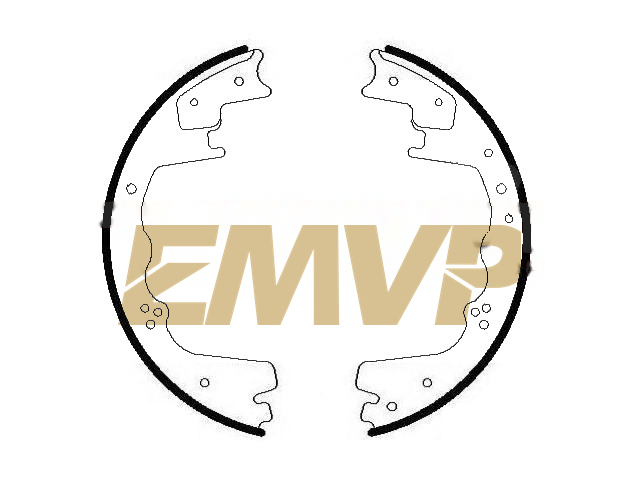 TY1358 Brake Shoe Set