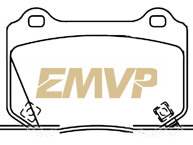 TY0575 Brake Pad Set