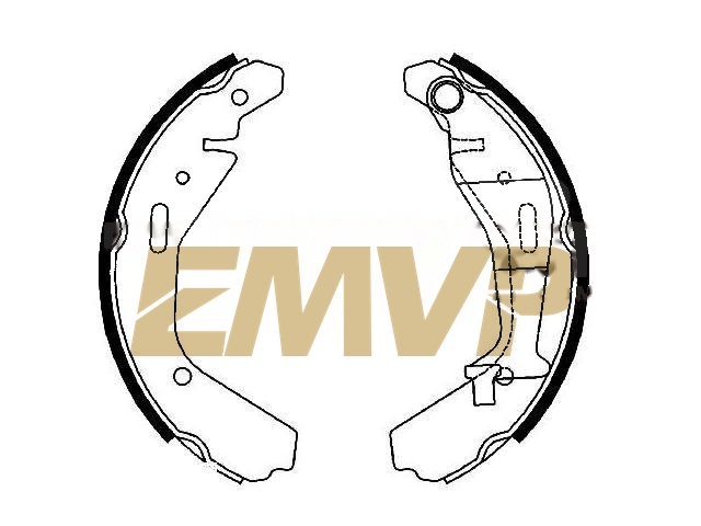 TY1417 Brake Shoe Set