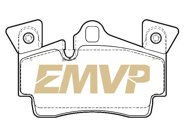 TY4840 Brake Pad Set