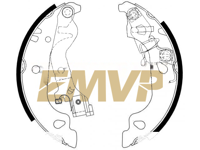 TY8678 Brake Shoe Set