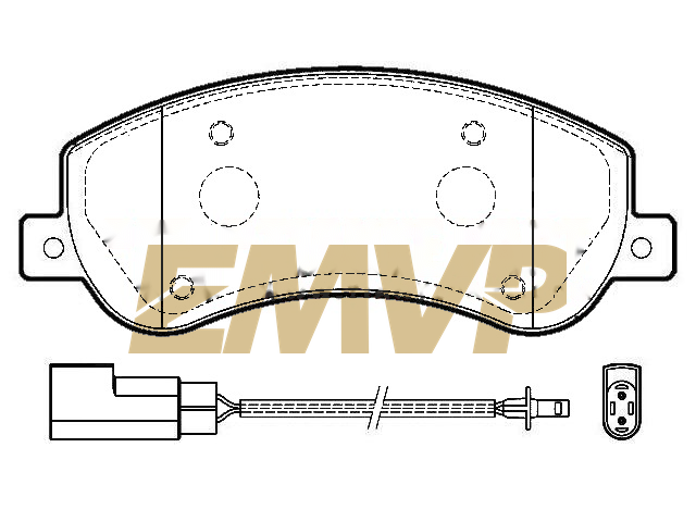 TY2955 Brake Pad Set