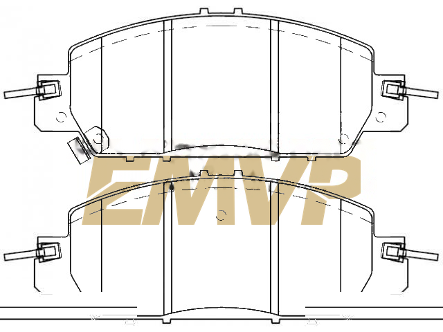 TY3365 Brake Pad Set