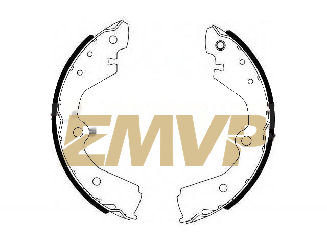 TY6663 Brake Shoe Set