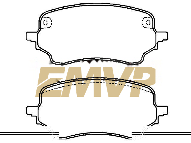 TY1292 Brake Pad Set