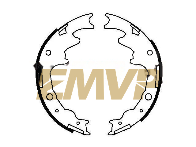 TY1847 Brake Shoe Set