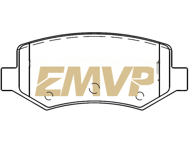 TY9875 Brake Pad Set