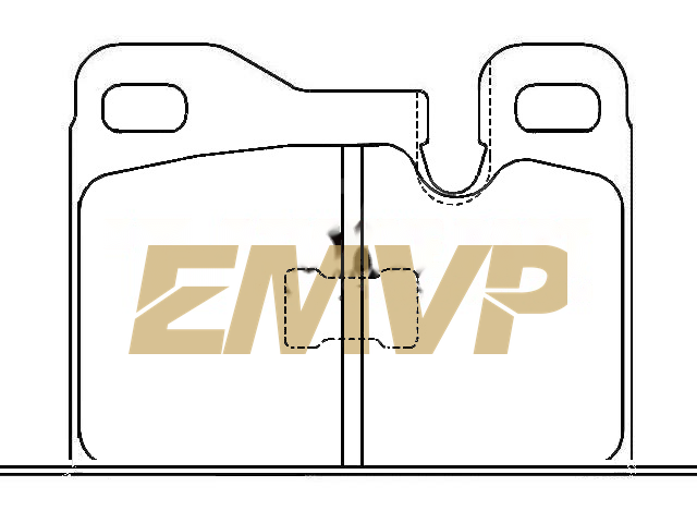 TY3445 Brake Pad Set