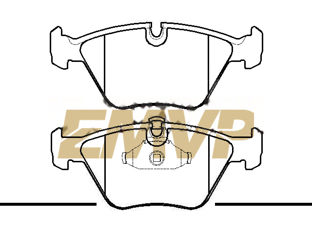 TY1602 Brake Pad Set