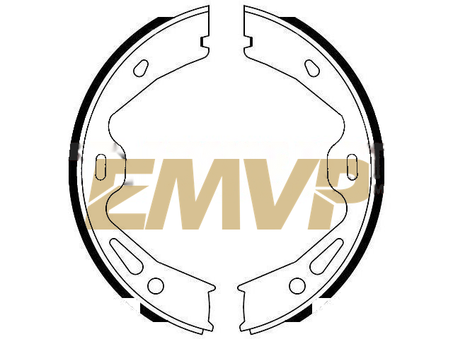 TY6683 Brake Shoe Set