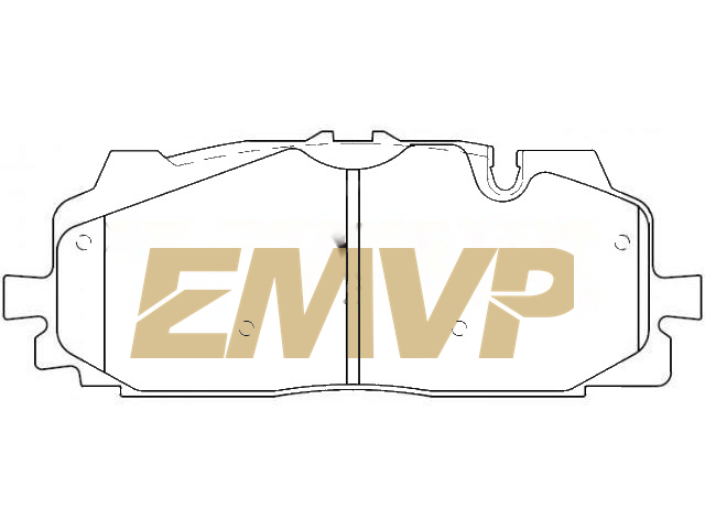 TY8722 Brake Pad Set