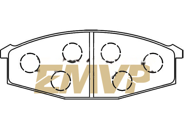 TY5100 Brake Pad Set