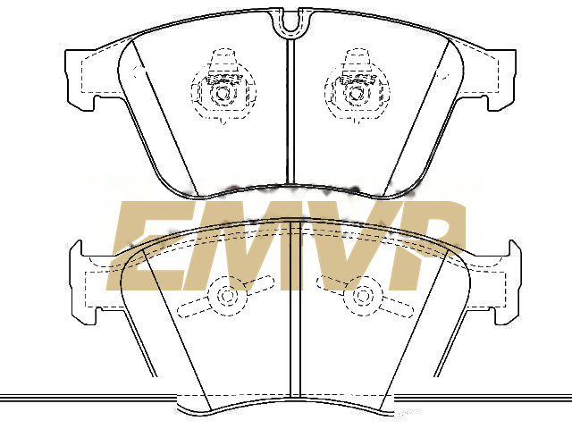 TY5677 Brake Pad Set