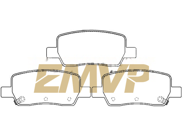 TY4626 Brake Pad Set