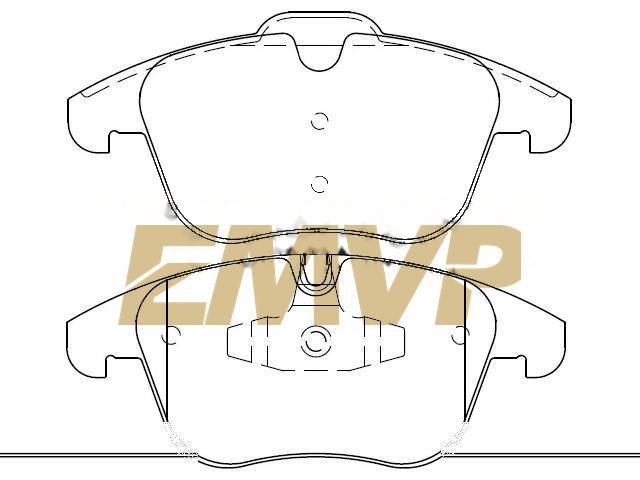 TY7982 Brake Pad Set