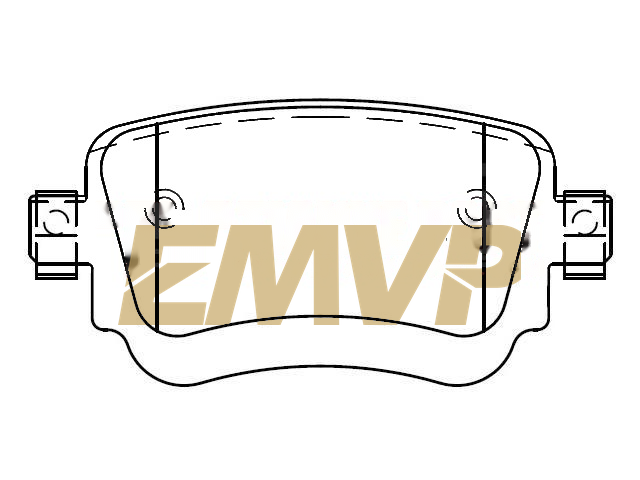 TY1040 Brake Pad Set