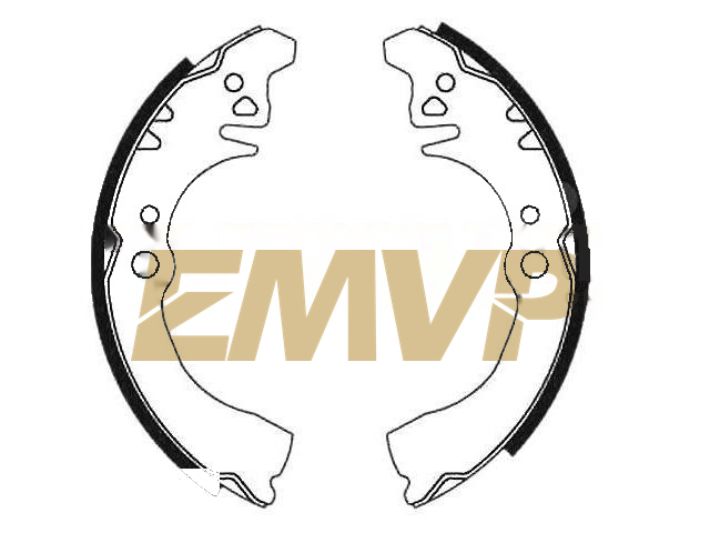 TY9803 Brake Shoe Set