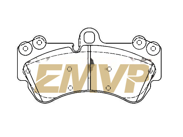 TY7752 Brake Pad Set