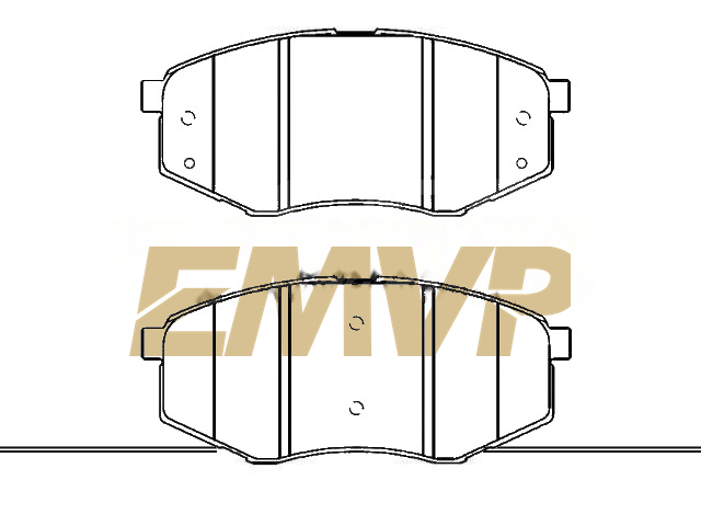 TY0031 Brake Pad Set