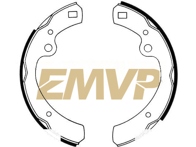 TY7093 Brake Shoe Set