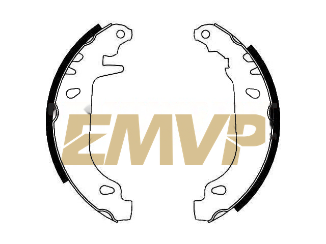 TY0397 Brake Shoe Set