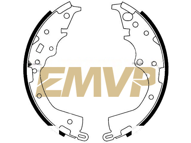 TY0383 Brake Shoe Set