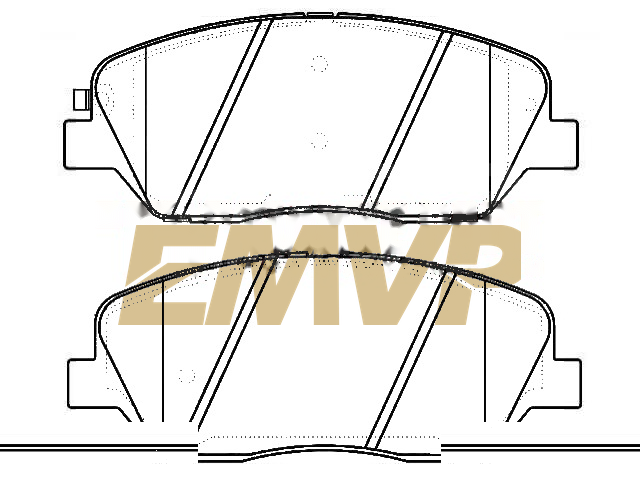 TY4532 Brake Pad Set