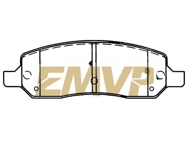 TY7460 Brake Pad Set