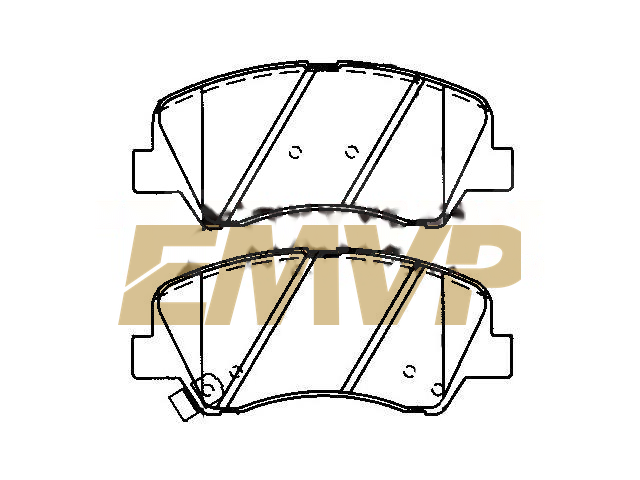 TY3752 Brake Pad Set