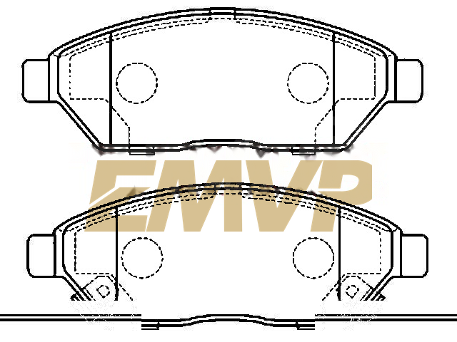 TY3786 Brake Pad Set
