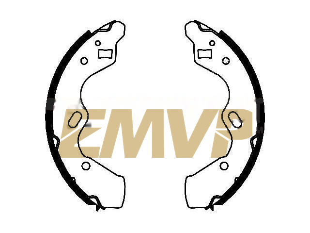 TY4270 Brake Shoe Set