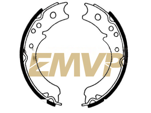 TY6219 Brake Shoe Set