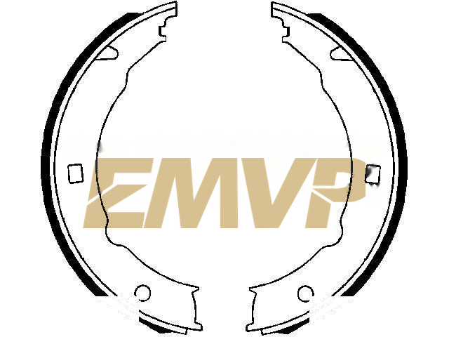 TY3760 Brake Shoe Set