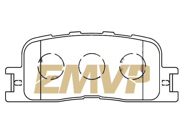 TY9258 Brake Pad Set