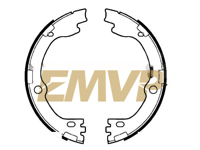 TY0873 Brake Shoe Set