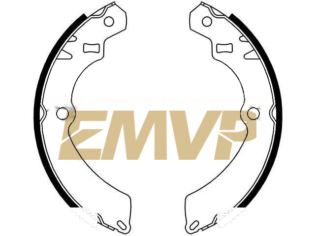 TY9652 Brake Shoe Set