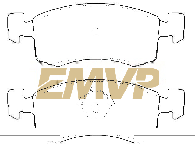 TY1881 Brake Pad Set