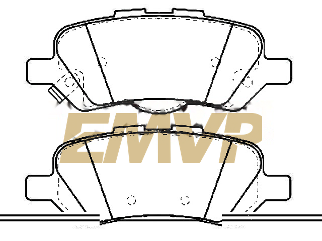 TY3414 Brake Pad Set